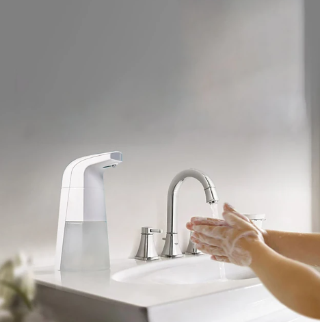 DISPENSADOR AUTOMÁTICO SABONETE EM ESPUMA 250ml