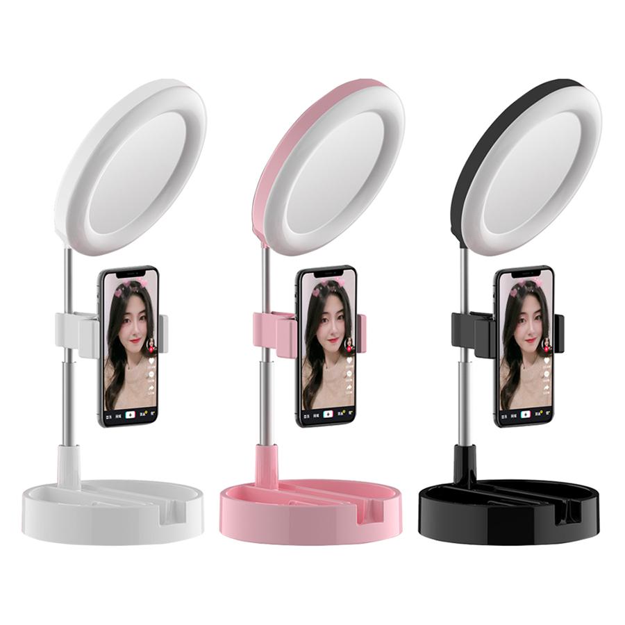 Ring Light Dobrável G3 – Iluminador Led 16 cm Diâmetro